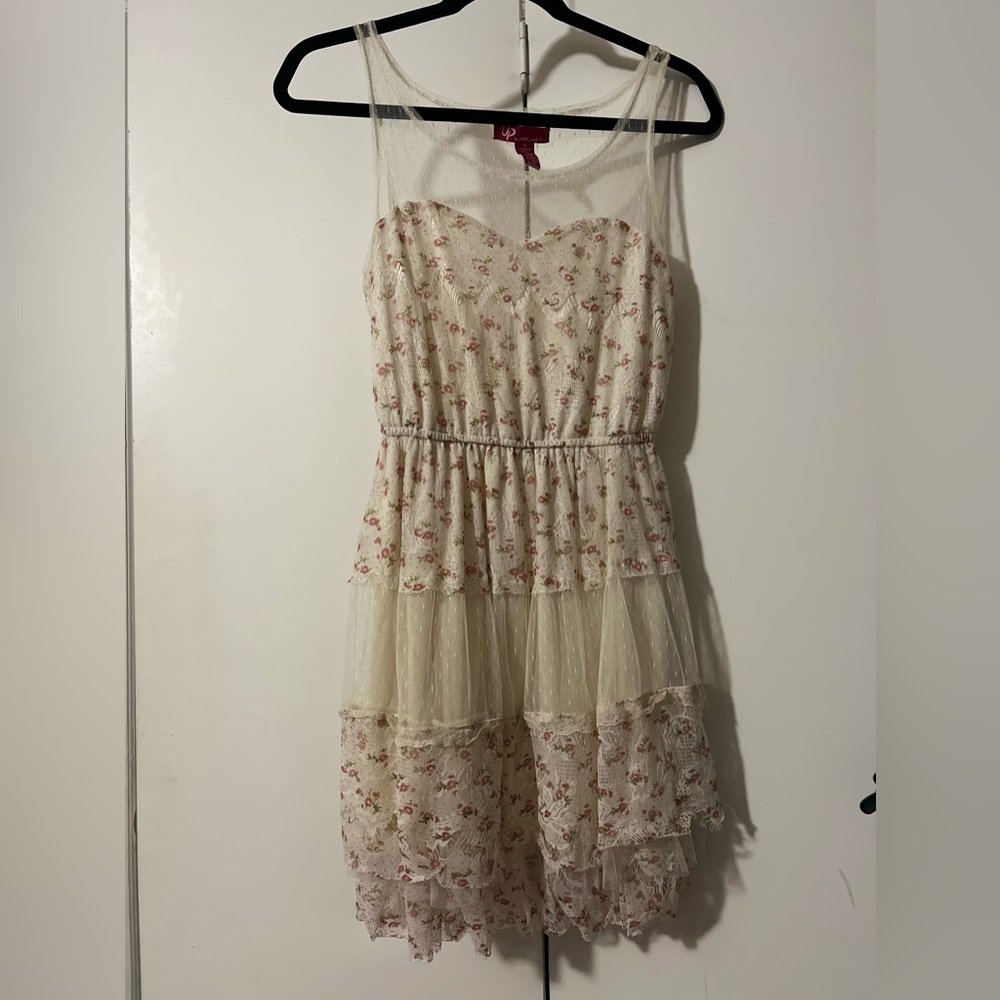 UP by Ultra Pink size small, sleeveless floral dress